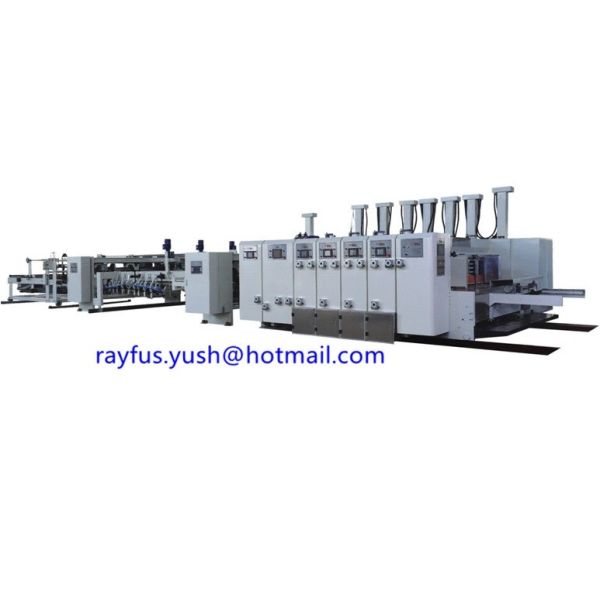Quality Auto Flexo Printer Slotter Die Cutter / Flexographic Box Printing Machine wholesale