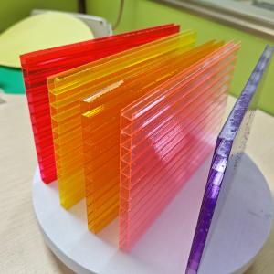 Impact-Resistant Yellow Polycarbonate Hollow Sheet For Added Safety And