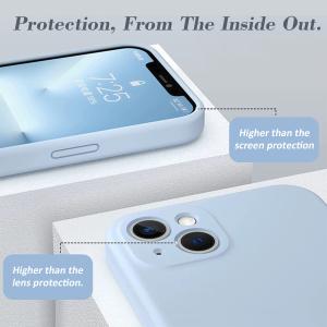 Magnetic Real Liquid Silicone Magsafe Phone Case Shockproof For IPhone 14 15 16