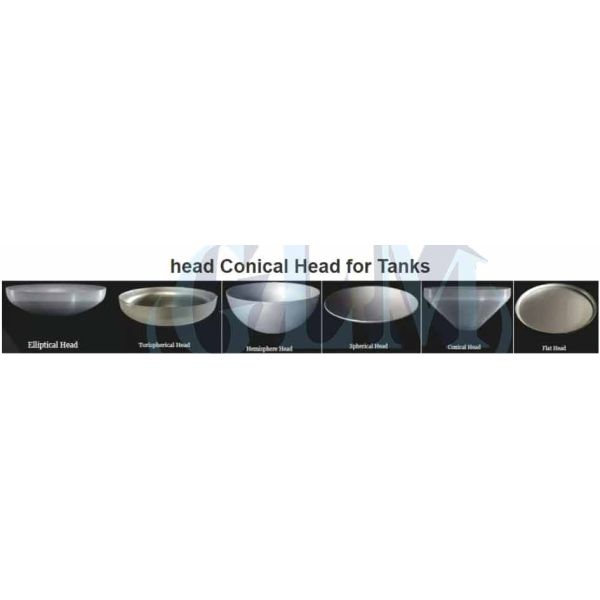 89mm 500MM ASME PED Torispherical Dished Head Types Of Dish End In Pressure Vessel