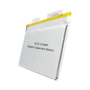ISO9000 Supercapacitor Cell 4.2 Volt 21000 Farad Practical 350g