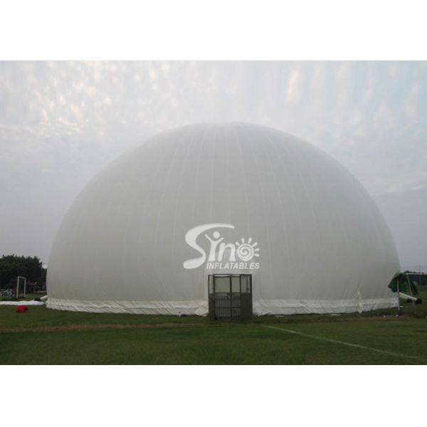 30m Dia. giant dome inflatable planetarium projection tent with water bags