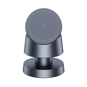 15W Mushroom Design Magnetic Wireless Charger With Night Lamp