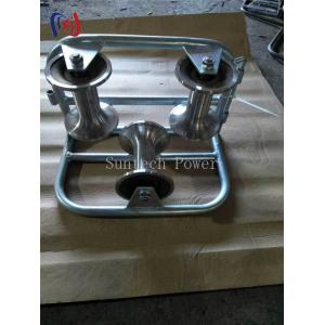 Tri-Sheave Corner Ground Roller 10KN for Power Construction