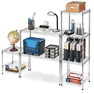 Carbon Steel Or SS 304 Home Wire Shelving TV Stands Modular Units For Household