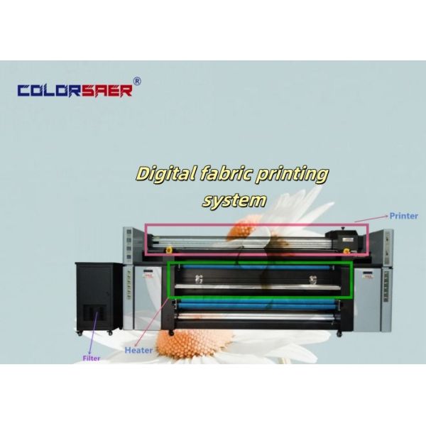 Quality COLOR SAER  4pcs Heads I3200 Inkjet Plotter Digital Textile/ Fabric Sublimation Printing Machine wholesale