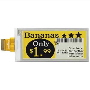 2.13-Inch Eink Screen 122x250 Dots Resolution