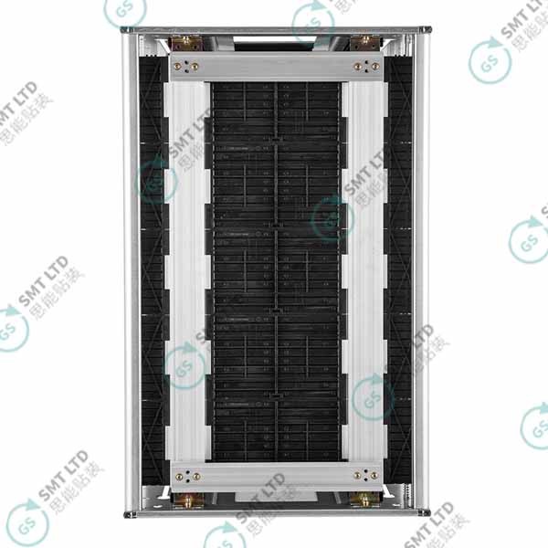 Quality GSCJ-8301B1 SMT PCB Magazine Rack with 50 PCB Slots Adjustable Width 35-250 mm and 5 Sheets Side Board Structure wholesale