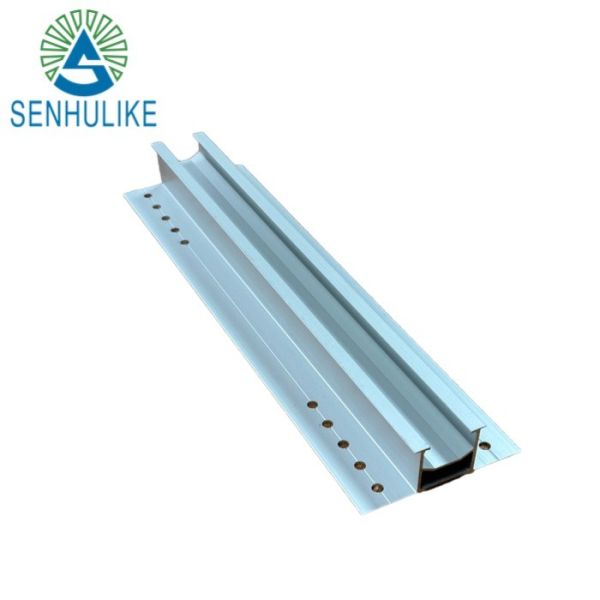 Quality Short Solar PV Mounting Rail Solar Kits Aluminium Metal Structure Pitched wholesale