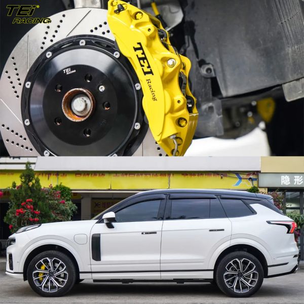 Quality Front Big Brake Kit 6 Piston Caliper With 378x32mm Rotor BBK Auto Brake System For Lynk & Co 09  20 Inch Car Rim wholesale