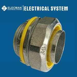 Zinc Straight Liquid Tight Connector 1-1/2 Inch