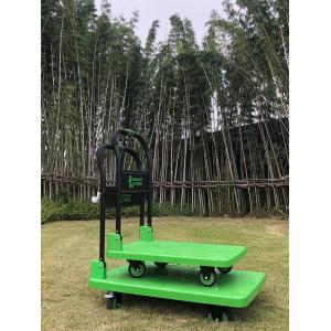 Folding SILENT Foldable Platform Cart Trolley 180/330kg Polypropylene Deck