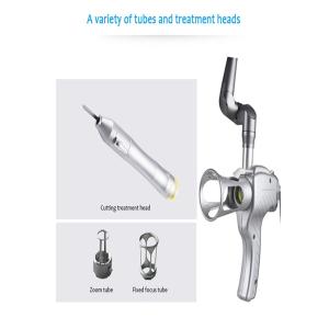 Most popular stationary 0.1-0.2mm dot interval co2 laser cutting skin resurfacin