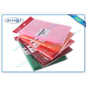 Champange / Red / Pink / White PP Non Woven Tablecloth Eco Friendly