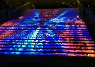 Multi Coloured Led Dance Floor 3840hz 196V 4500cd For Concert Stage