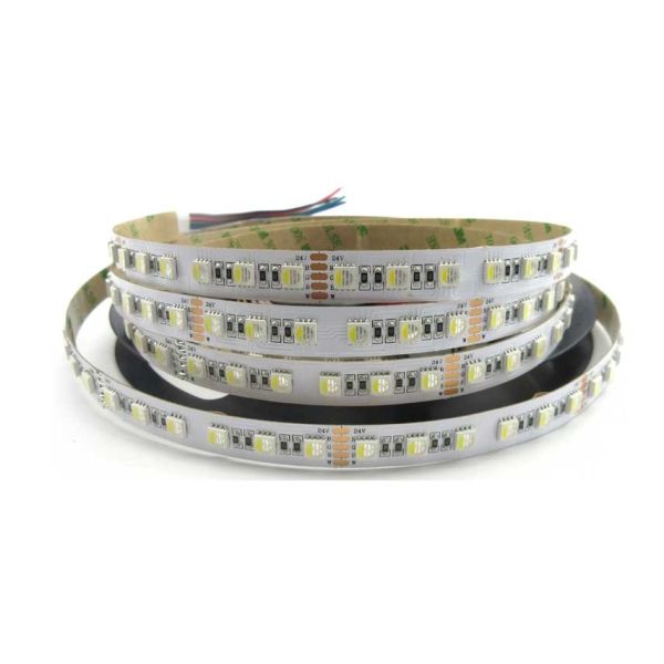 Quality 24V 12mm Width Digital LED Strip Lights 20.16W/M 5050 RGB WW PW LED Strip wholesale