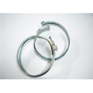 Screw Wide Pipe Clamp Galvanized Connection For Industry Pipe System Diameter