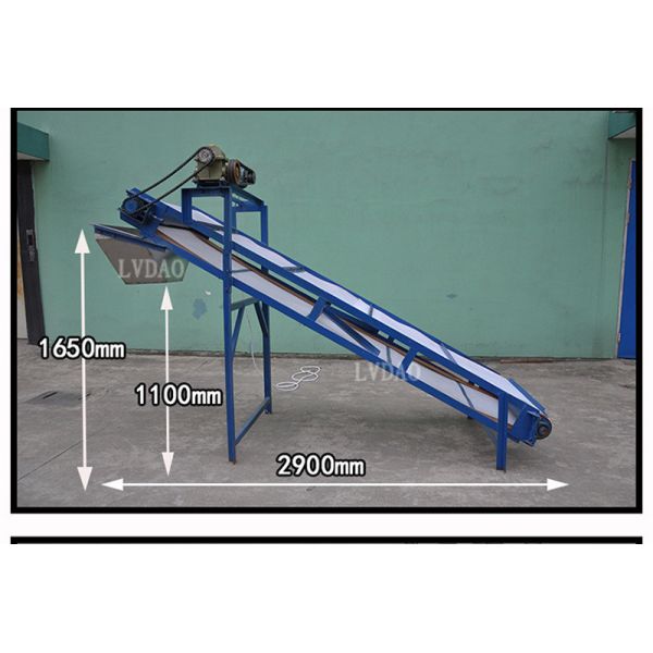 Quality Desk Plastic Conveyor System 1.1kw Mesh Conveyor Belt 2950 * 1650 * 1000mm wholesale
