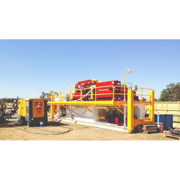 Quality Q345B HDD TMB Mud Recycling System For Slurry Water Sand Separation wholesale