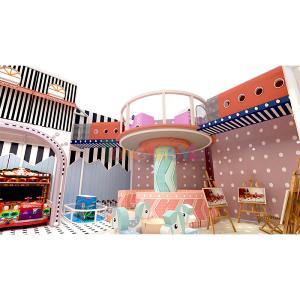 Customizable Theme Kids Indoor Playground Clear Patterns And Vivid Colors