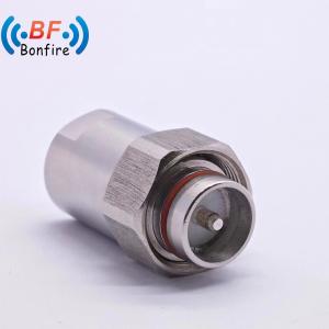 Insertion Loss 0.25dB DC-4GHz N Straight Male Connector for 7/8 prime Flexible
