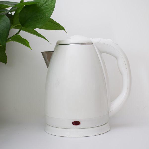 Quality 1.8L 2000W Electrical Appliances  Stainless Steel  Brushed Electric Kettle Red Water Boiler wholesale
