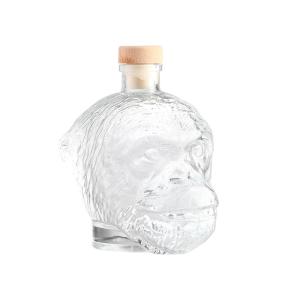 China Healthy Lead-free Glass Bottle for Wine Vodka in Customized Colors and Diverse Styles on sale