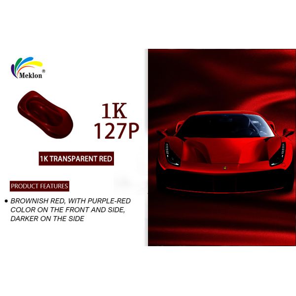 Quality Durable Auto Base Coat Paint UV Resistant Multifunctional Briliant Red wholesale
