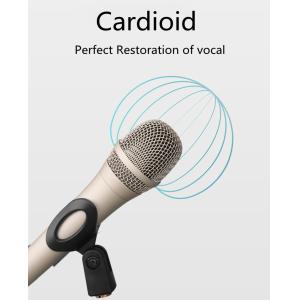 140dB SPL Cardioid Dynamic Vocal Microphone Plug And Play Handheld