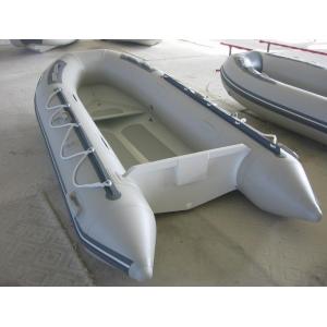 China Customized 1.0mm Hypalon Tube Aluminum RIB Boat Rigid Hull Inflatable Boat on sale