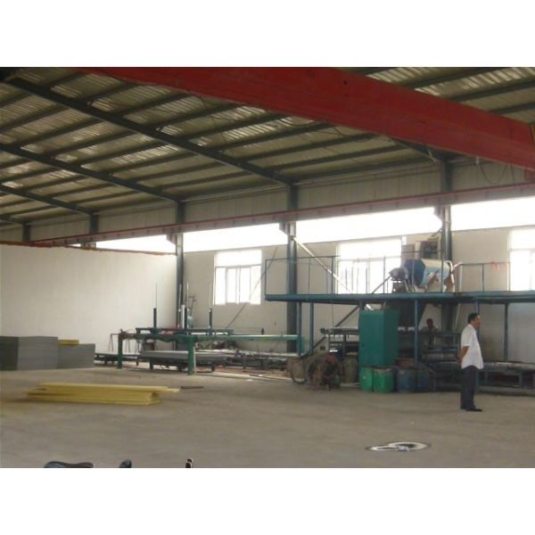 Fiber Cement Colour Glazed Profile Roof Tile Making Machine for Bulding