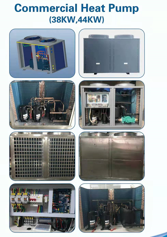 TRT 44 KW air source heat pump water heater