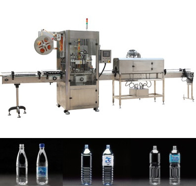 Quality Silver Shrink Sleeve Labeling Machine With Man - Machine Controlling Technology wholesale