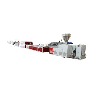 Two Step Way Jwell WPC Extrusion Line DC Motor Drived Over Load Protection