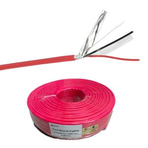 UL1424 Power Limited Fire Alarm Cables 2x1.5 mm2 with Al/Foil Shield and PVC