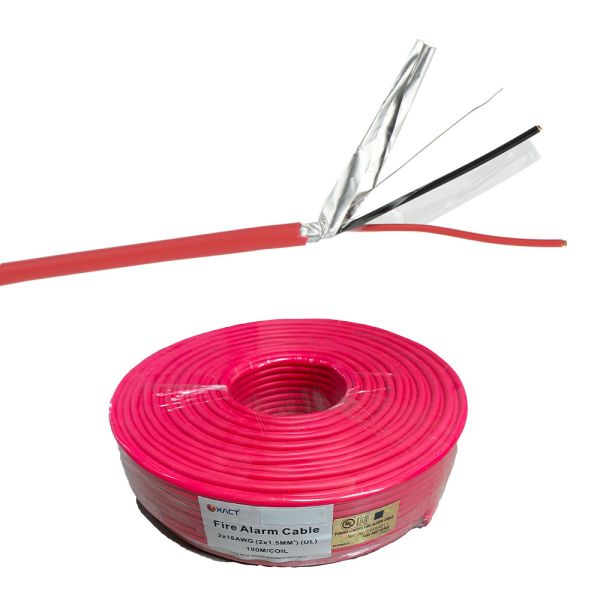 Quality 2x1.5mm2 Fire Alarm Cable Saudi Arabia Unshielded Copper Stranded Solid Bare Copper Wire wholesale
