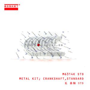 M6314K STD Standard Crankshaft Metal Kit suitable for ISUZU