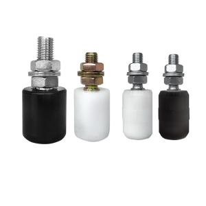Cheap Nylon Sliding Gate Guide Rollers With Threaded Rod 40mmx150mm for sale