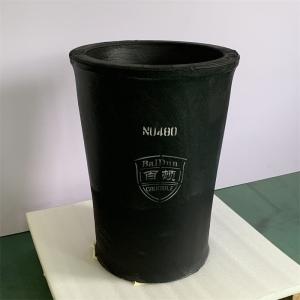 High Pure Clay Graphite Crucible ,  Round Aluminum Smelting Crucible