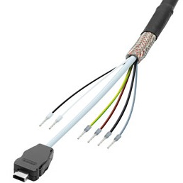 Bending Resistant Servo Drive Robot Wiring Harness M23 Aviation Head 4C*1.5mm2