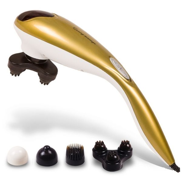 Quality Therapy Customize Acceptable Rechargeable Magic Wand Massager With Led Light wholesale