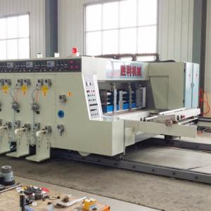 Automatic Corrugated Die Cutter Printer With PLC Control System