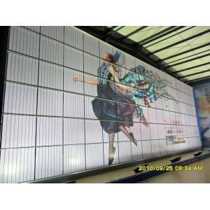 Cheap wholesale shopping mall big trivision scrolling advertising board for sale