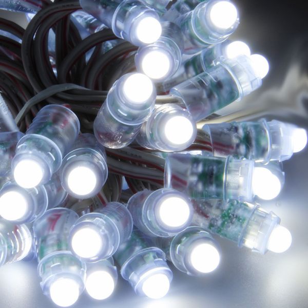 Waterproof 0.12W 12mm Addressable Rgb Led Modules