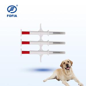 China 134.2KHz Animal ID Microchips For Pet Identification And Tracking Cat Tracker on sale
