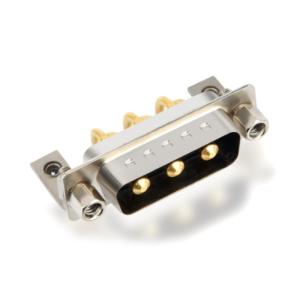 High Power 13W3 Female Solder Type 40A Connector