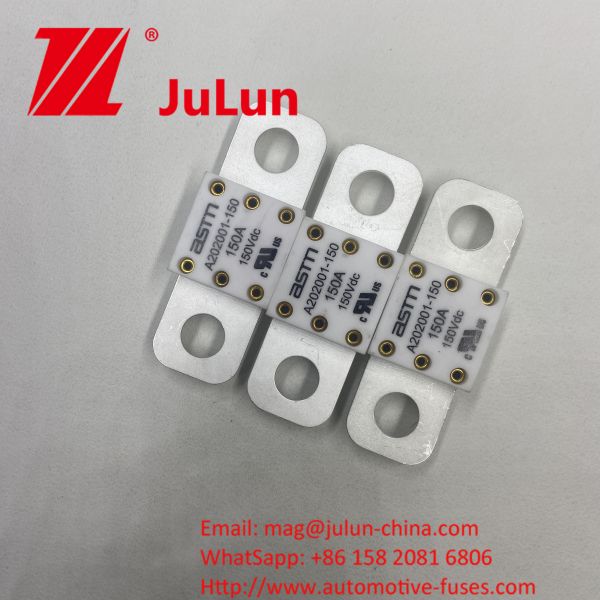 ASTM A202001 100A 150VDC Ceramic Automobile Fuses for Short Circuit Protection