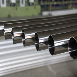 Customized Aisi 300 Series Stainless Steel Tubes 2B Surface For Decoration