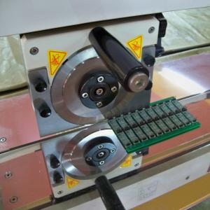 PCB Separator For Mobile Electronics With Steel Linear And Circular Blades