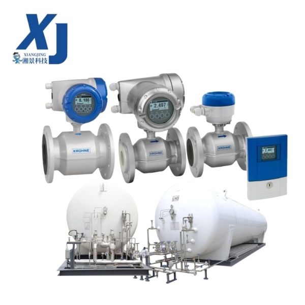 Quality Water Wastewater Treatment Flow Meter Krohne OPTIFLUX 2300 Electromagnetic Flowmeter HART Protocol for Cooling Water wholesale